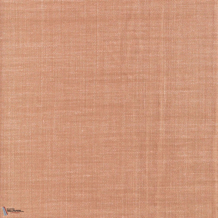 Nevada stof-Casamance-Terracotta-Meter (M1)-Selected Wallpapers-Interiors
