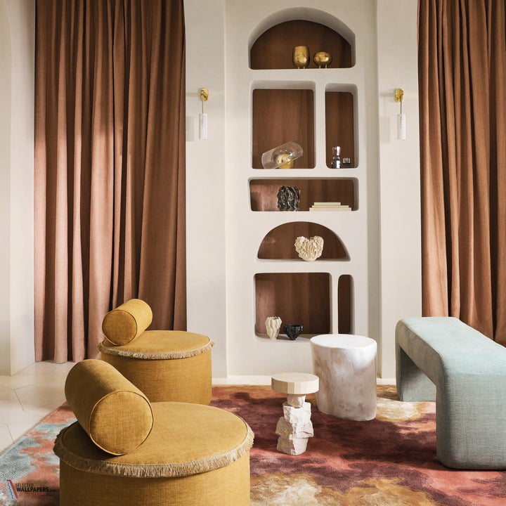 Nevada stof-Casamance-Selected Wallpapers-Interiors