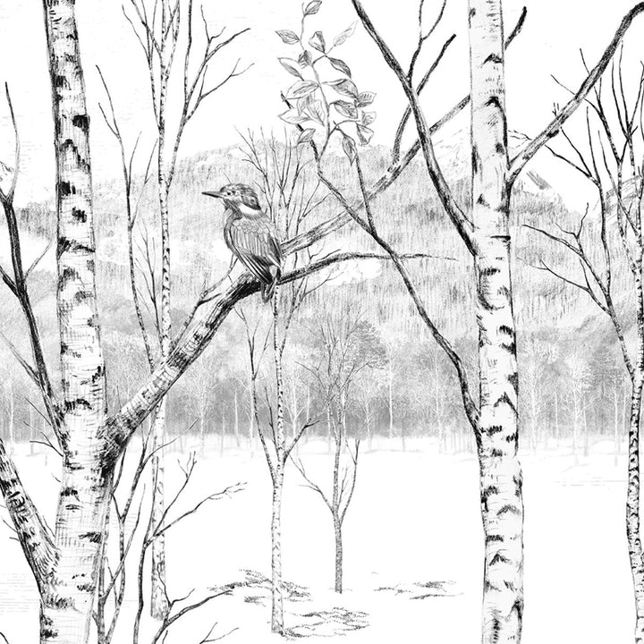 Nunavut-Isidore Leroy-wallpaper-behang-Tapete-wallpaper-Grisaille-Non Woven-Selected Wallpapers