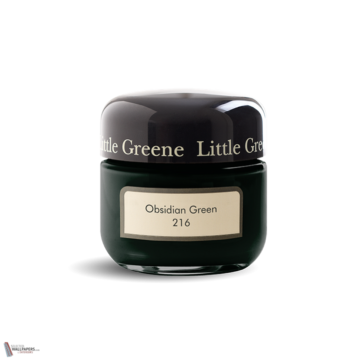 Obsidian Green verf Little Greene 216-Selected-Wallpapers-Interiors