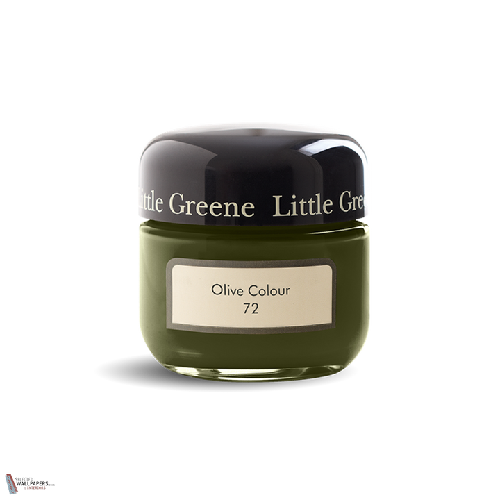 Olive Colour verf Little Greene 72-Selected-Wallpapers-Interiors