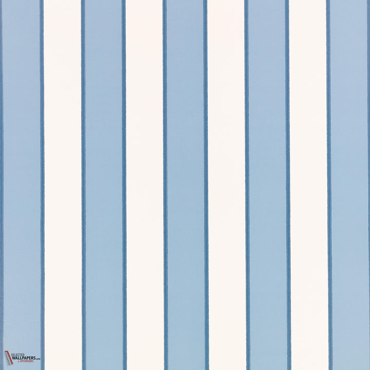 Orsin behang-Romo-Boathouse Blue-Rol-Selected Wallpapers-Interiors
