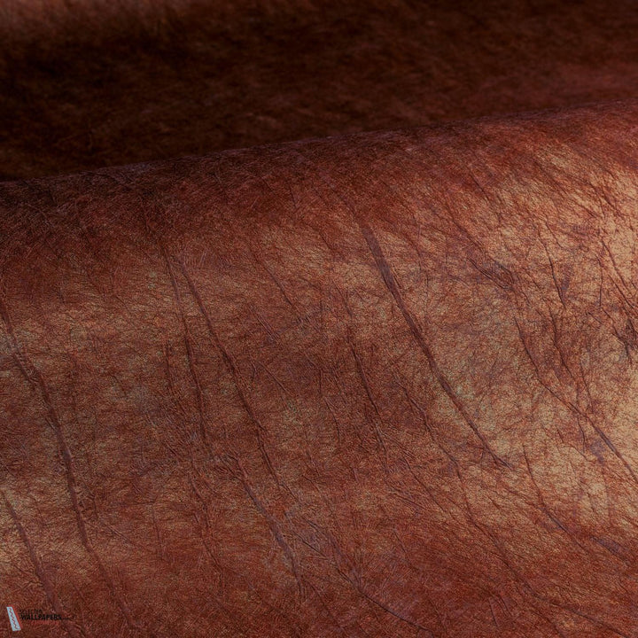 Oxea behang-Casamance-Sienne brulé cuivré-Meter (M1)-Selected Wallpapers-Interiors