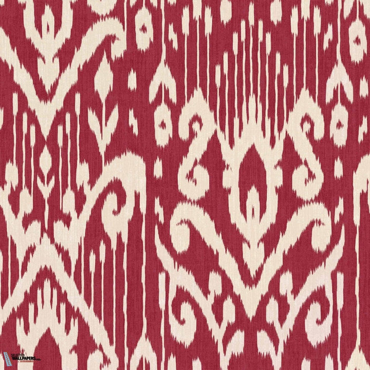 Padmasalis behang-Coordonne-Wine-Non Woven-Rol-Selected Wallpapers-Interiors