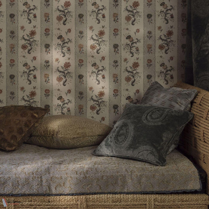 Papaver stripe behang-Zoffany-Selected Wallpapers-Interiors