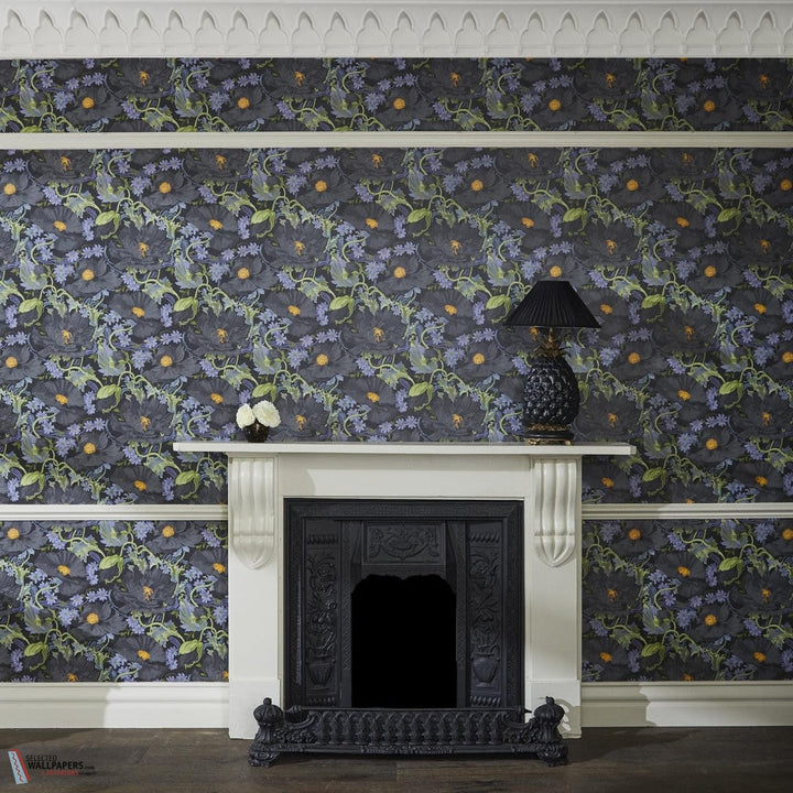 Papavera behang-House of Hackney-wallpaper-tapete-Selected-Wallpapers-Interiors