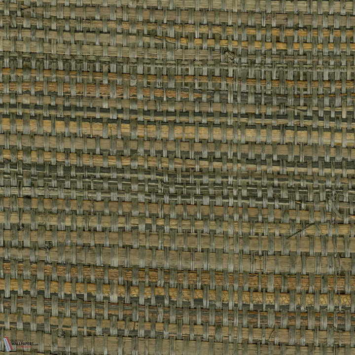 Papyrus Brut behang-CMO Paris-Kaki-Rol-Selected Wallpapers-Interiors