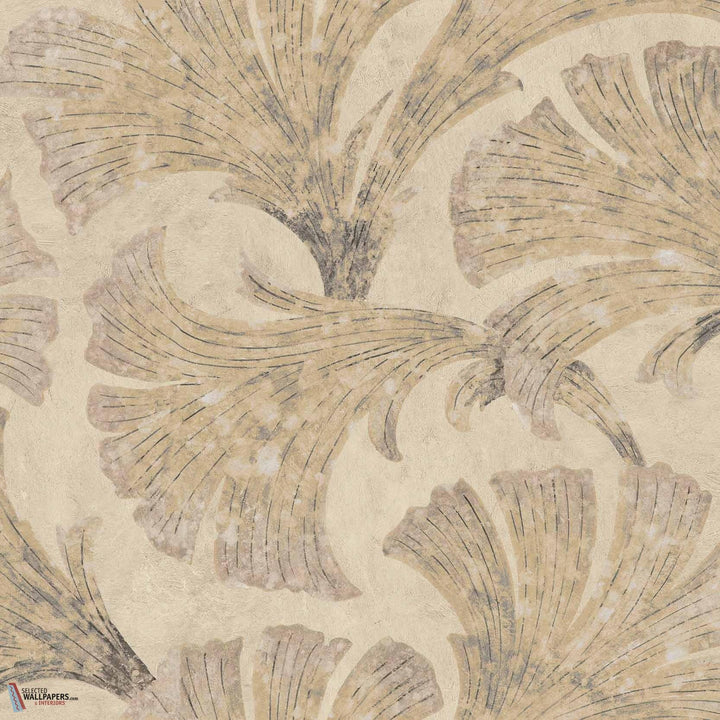 Papyrus behang-Coordonne-Sand-Non Woven-Rol-Selected Wallpapers-Interiors
