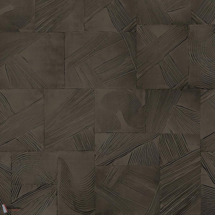 Paros behang-Masureel-Coffee-Paneel A-260 cm-Selected Wallpapers-Interiors
