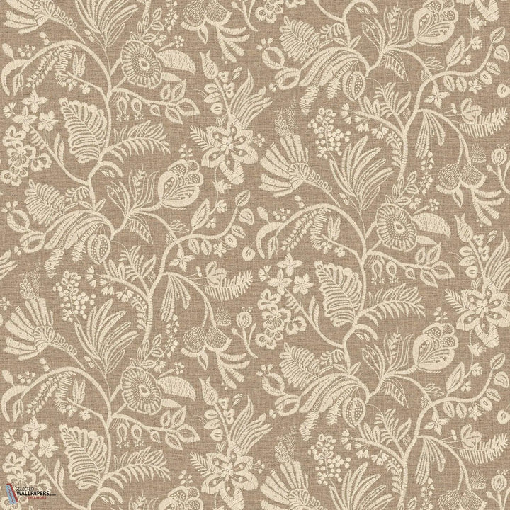 Pastel behang-Casamance-Tabac-Rol-Selected Wallpapers-Interiors