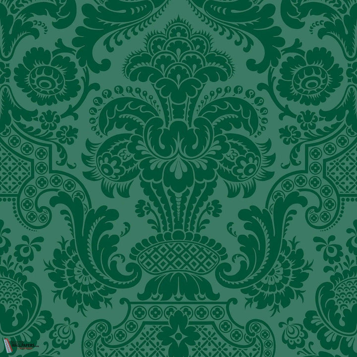 Petrouchka behang-Cole & Son-Emerald-Rol-Selected Wallpapers-Interiors