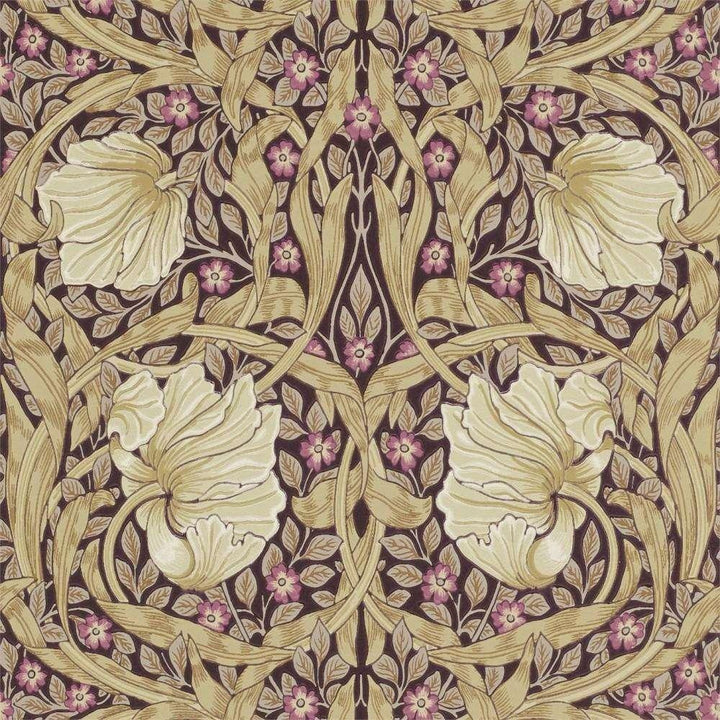 Pimpernel-behang-tapete-wallpaper-Morris & Co-Fig/Sisal-Rol-Selected-Wallpapers-Interiors
