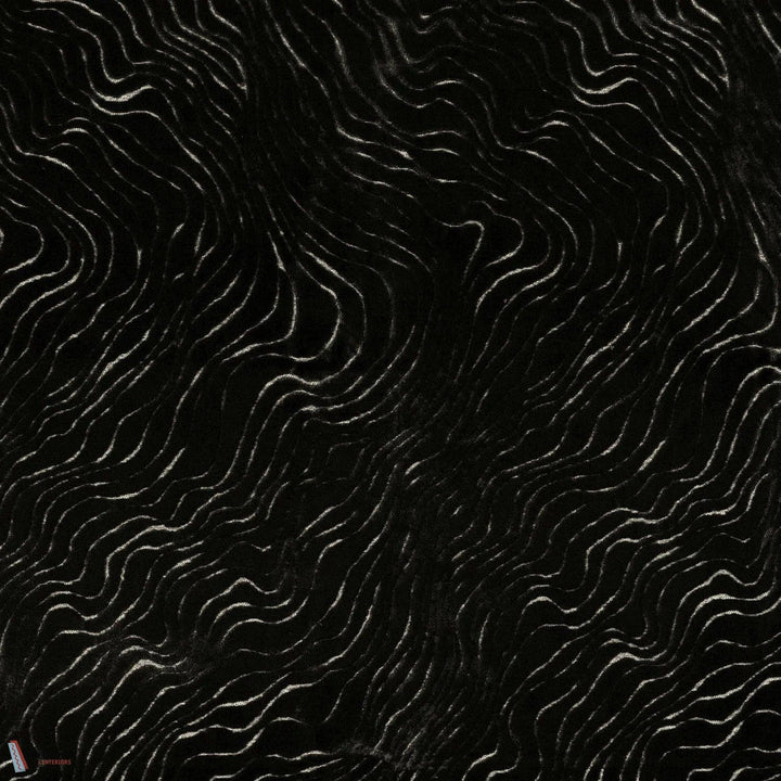 Piti stof-Casamance-Noir-Meter (M1)-Selected Wallpapers-Interiors