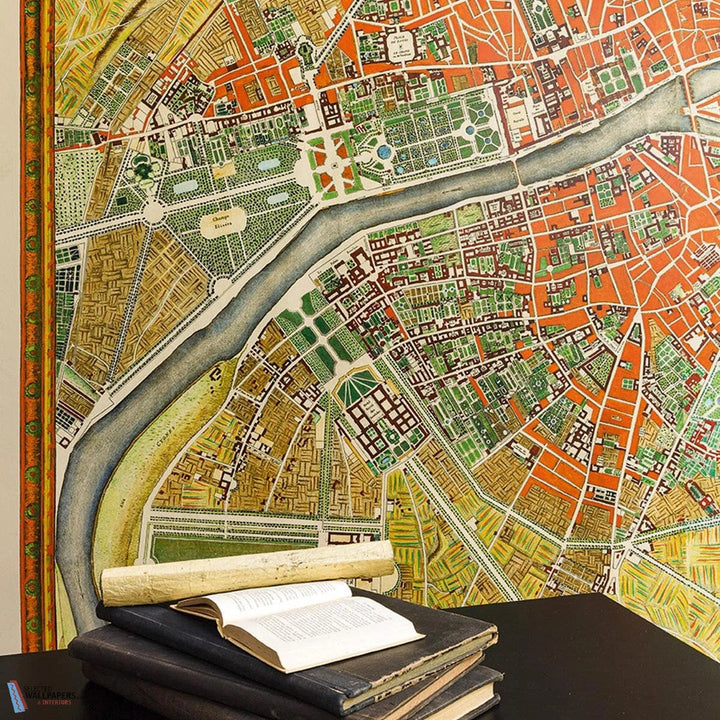 Plan Jaillot-Pierre Frey-wallpaper-behang-Tapete-wallpaper-Selected Wallpapers