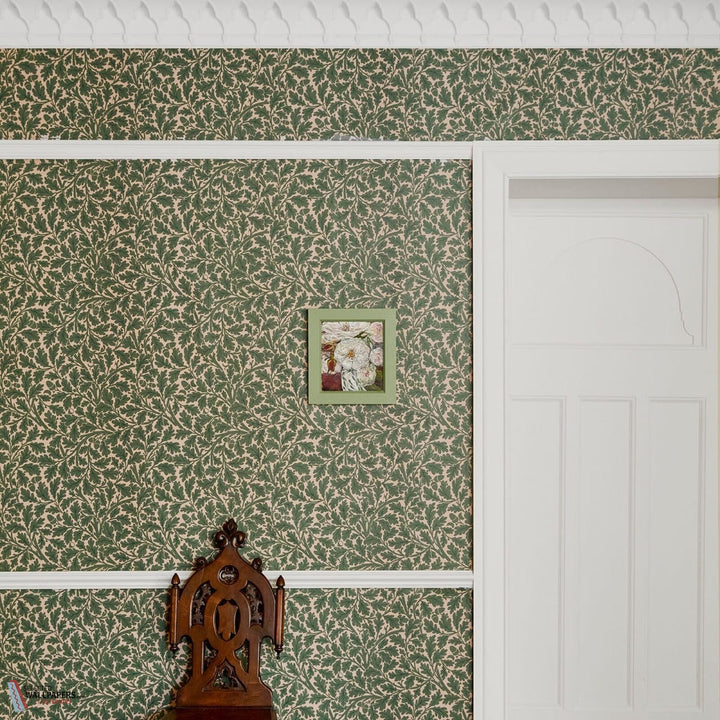 Quercus behang-House of Hackney-wallpaper-tapete-Selected-Wallpapers-Interiors