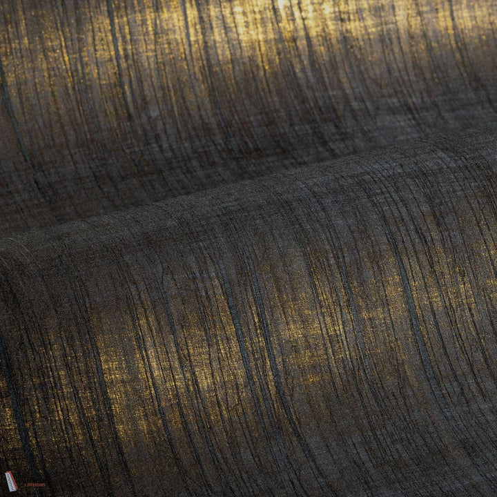 Rai behang-Casamance-Noir de lune-Meter (M1)-Selected Wallpapers-Interiors