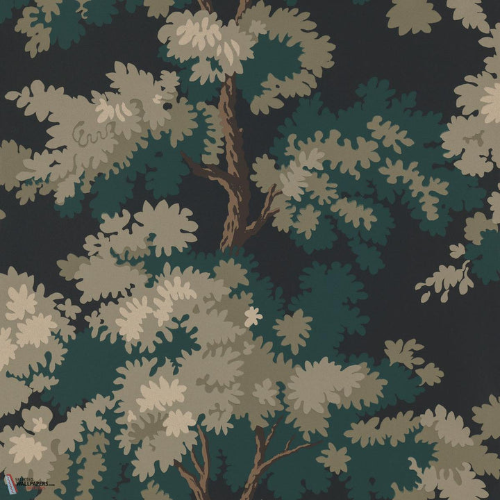 Raphael behang-Sandberg-Charcoal-Rol-Selected Wallpapers-Interiors