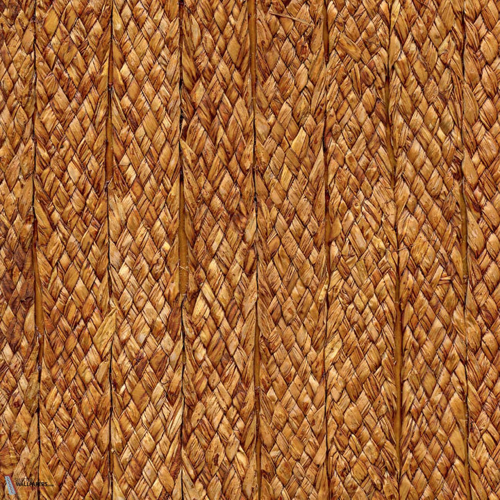 Raphia Tresse behang-CMO Paris-Havane-Meter (M1)-Selected Wallpapers-Interiors