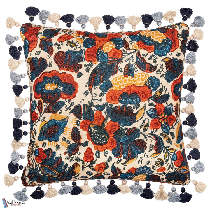 Remondini Floral Kussen-Kussen-Mind the Gap-Kissen-Cushion-Red/Blue-50 x 50 cm-Selected Interiors
