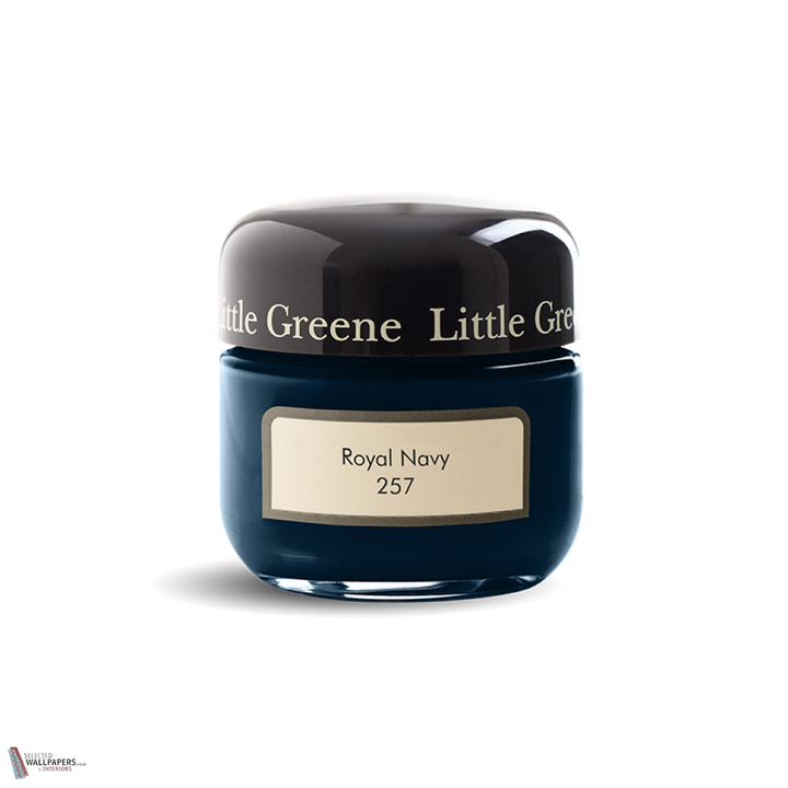 Royal Navy verf Little Greene 257-Selected-Wallpapers-Interiors