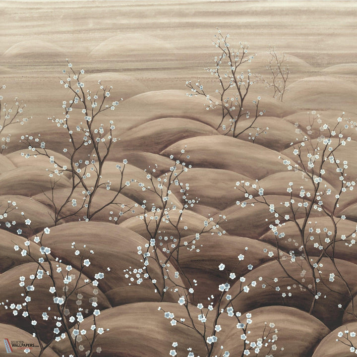 Sakura behang-Masureel-Kuro-Paneel A-260 cm-Selected Wallpapers-Interiors