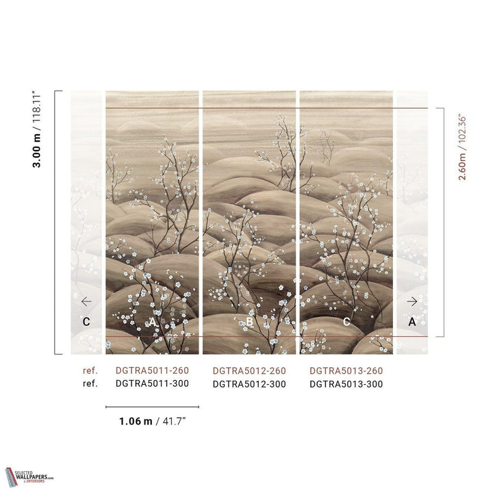 Sakura behang-Masureel-Selected Wallpapers-Interiors