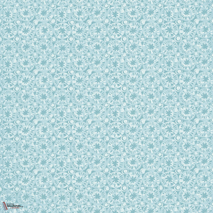 Sand dollar behang-Thibaut-Seaglass-Rol-Selected Wallpapers-Interiors