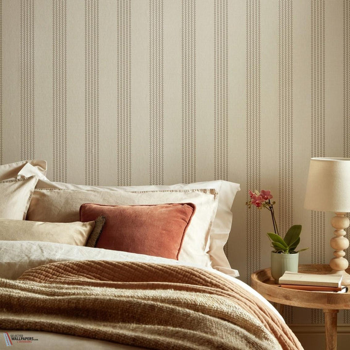 Silk Stripe behang-1838 wallcoverings-Selected Wallpapers-Interiors