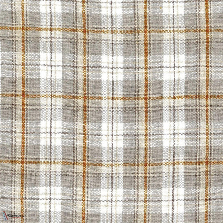 Sillage stof-Casamance-Bleu galet-Meter (M1)-Selected Wallpapers-Interiors