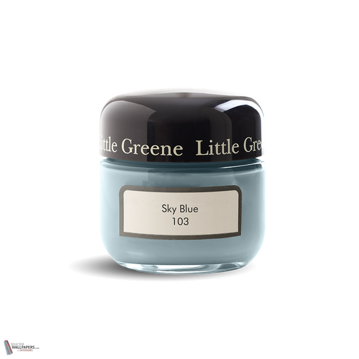 Sky Blue verf Little Greene 103-Selected-Wallpapers-Interiors