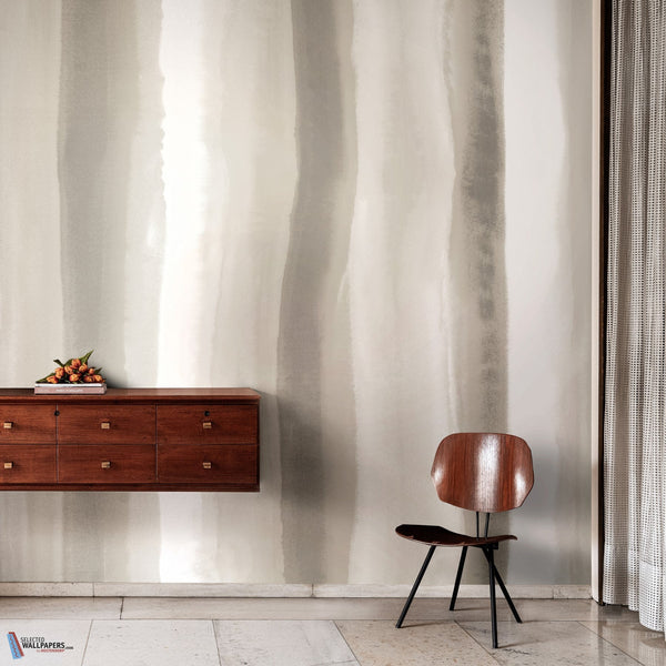 Soft Stripe Clouds-behang-Tapete-LondonArt-Selected Wallpapers