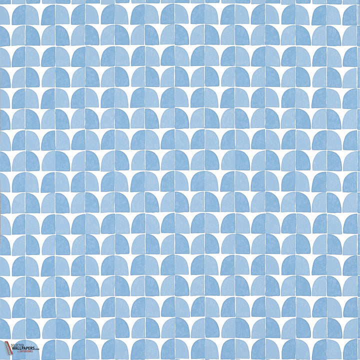 Solsbury behang-Thibaut-Light blue-Rol-Selected Wallpapers-Interiors