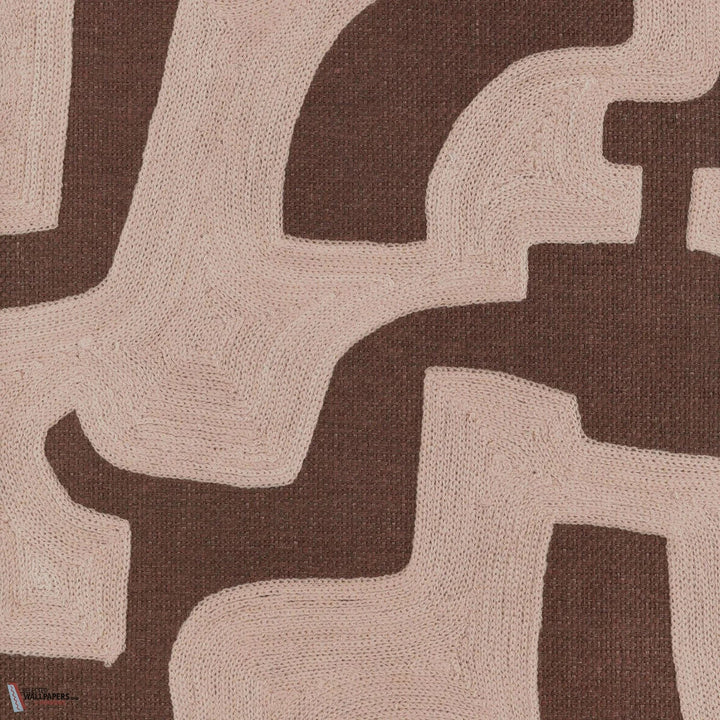 Sonate behang-Casamance-wallpaper-tapete-Lila Wenge-Rol-Selected-Wallpapers-Interiors