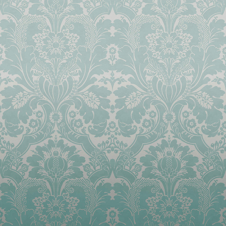 St James's Park-behang-Tapete-Little Greene-Teal Fade-Set-0256SJTEALF-Selected Wallpapers
