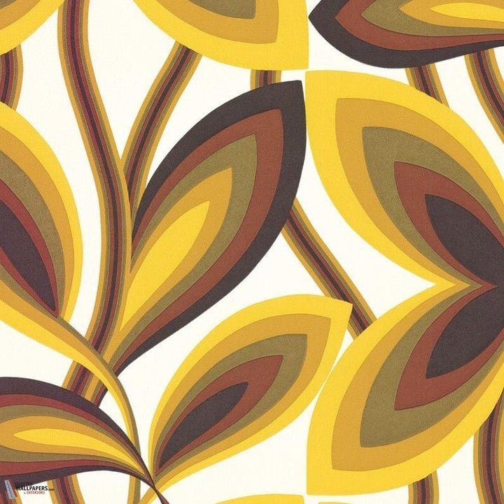 Starflower behang-Little Greene-Selected Wallpapers-Interiors