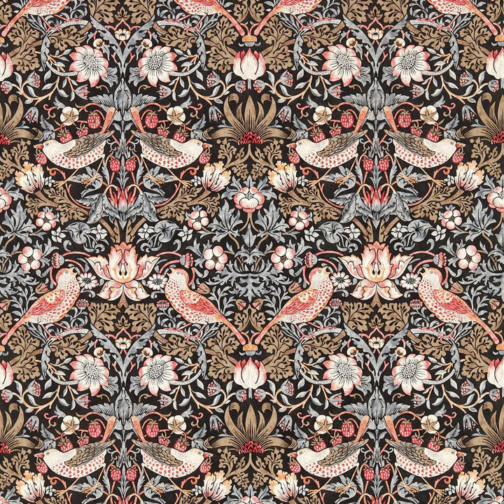 Strawberry Thief-behang-tapete-wallpaper-Morris & Co-Old Fashioned-Rol-Selected-Wallpapers-Interiors