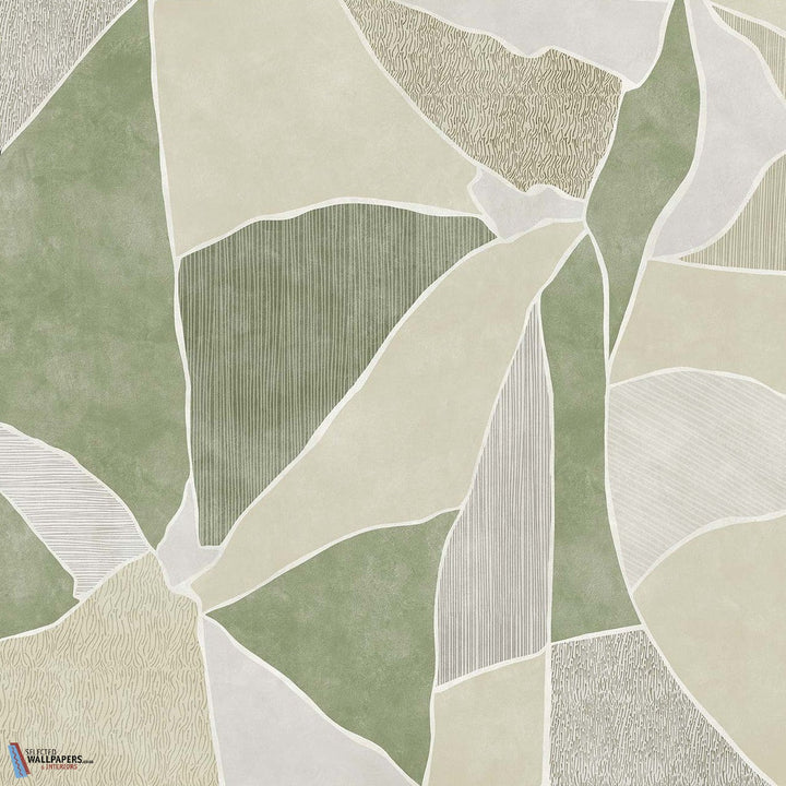 Tator-Tecnografica-wallpaper-behang-Tapete-wallpaper-Green-Fabric Vinyl-Selected Wallpapers