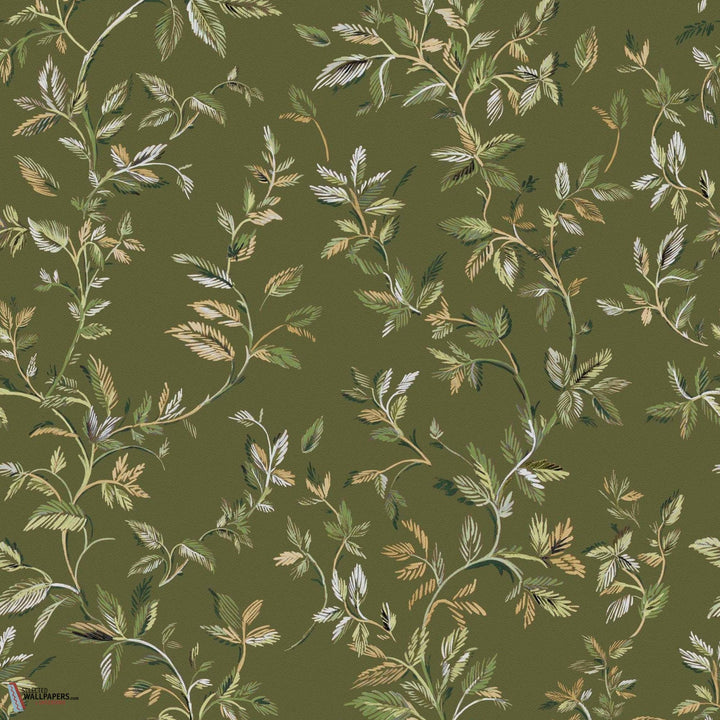 Tenango behang-Coordonne-Cactus-Rol-Selected Wallpapers-Interiors