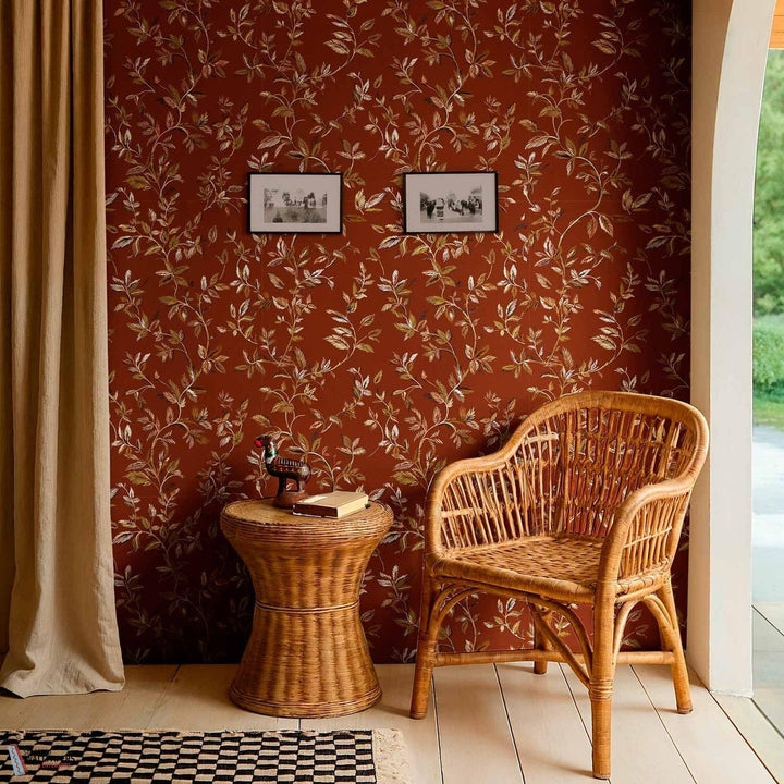 Tenango behang-Coordonne-Selected Wallpapers-Interiors