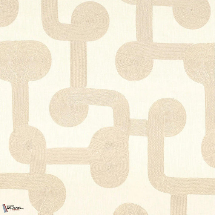 Tête à Tête stof-Casamance-Blanc-Meter (M1)-Selected Wallpapers-Interiors