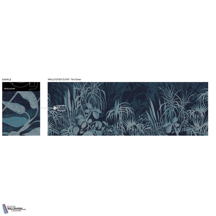 The Dean behang-behang-Daisy James-Selected Wallpapers &amp; Interiors