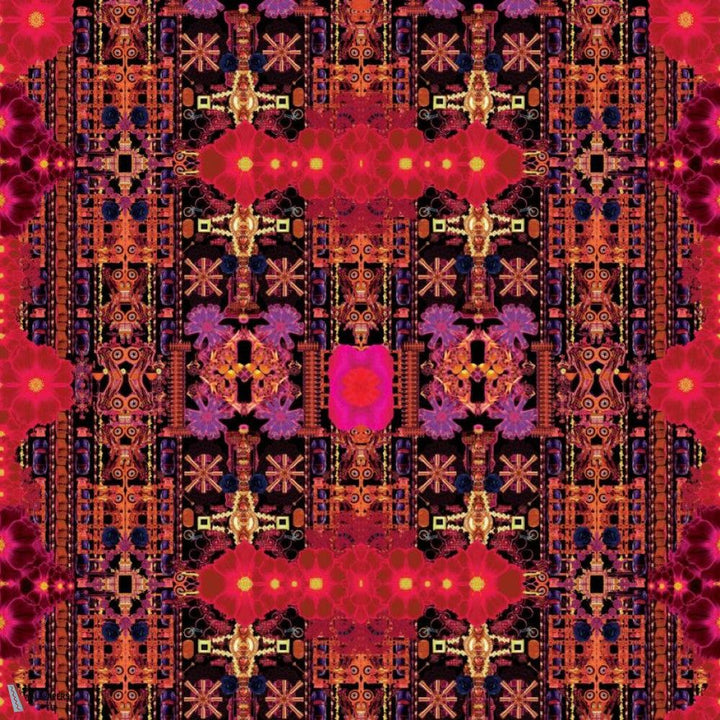 The Scarlet behang-behang-Daisy James-Original-Vinyl-M2-Selected Wallpapers &amp; Interiors
