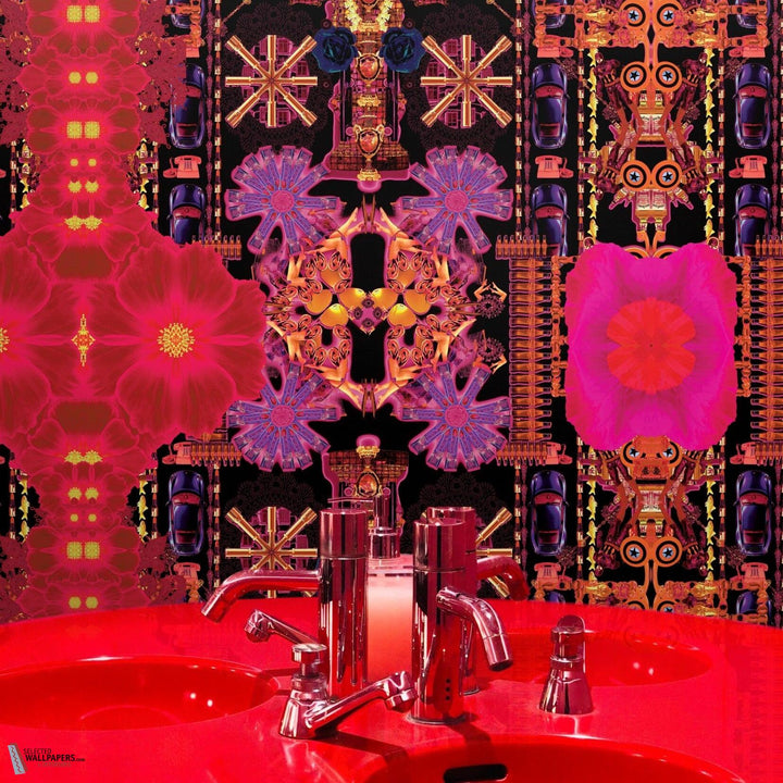The Scarlet behang-behang-Daisy James-Selected Wallpapers &amp; Interiors