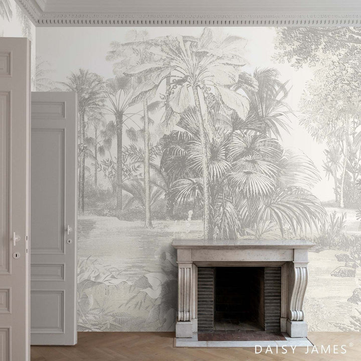 The Shade White behang-behang-Daisy James-Selected Wallpapers &amp; Interiors