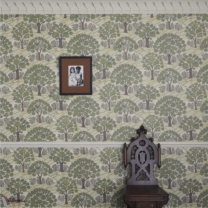 Trees Please behang-House of Hackney-wallpaper-tapete-Selected-Wallpapers-Interiors