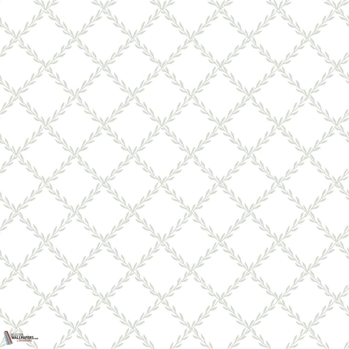 Trellis behang-Sandberg-Garden green-Rol-Selected Wallpapers-Interiors