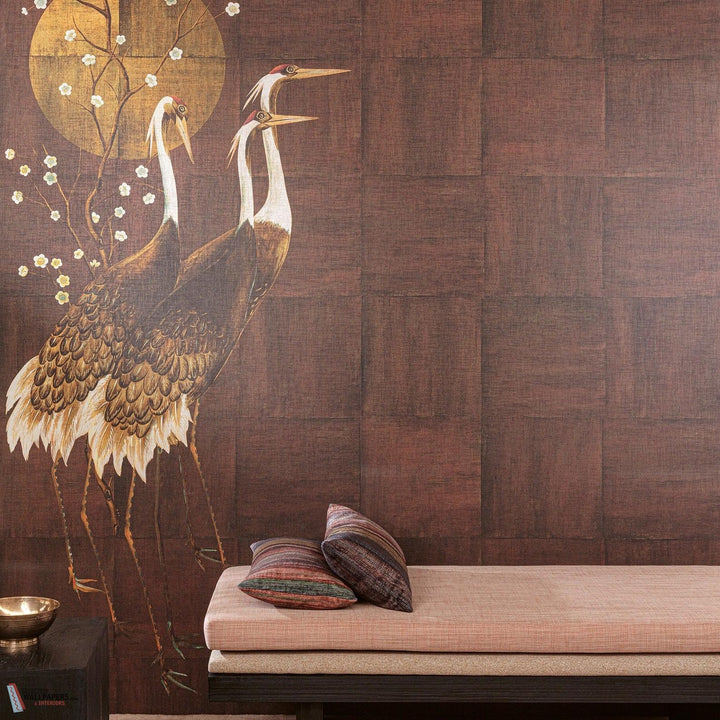 Tsuro behang-Masureel-Selected Wallpapers-Interiors