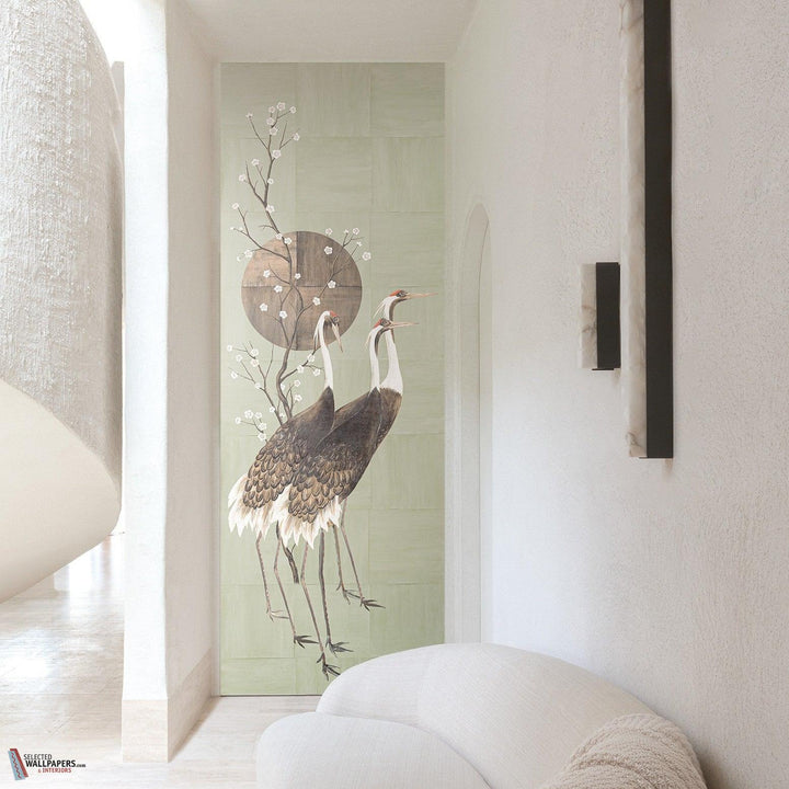 Tsuro behang-Masureel-Selected Wallpapers-Interiors