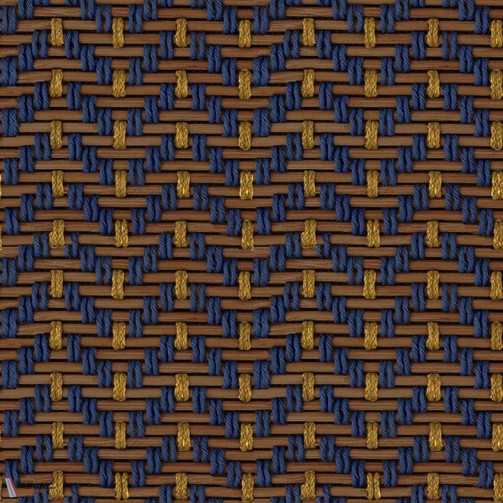 Tule behang-Coordonne-Indigo-Rol-Selected Wallpapers-Interiors