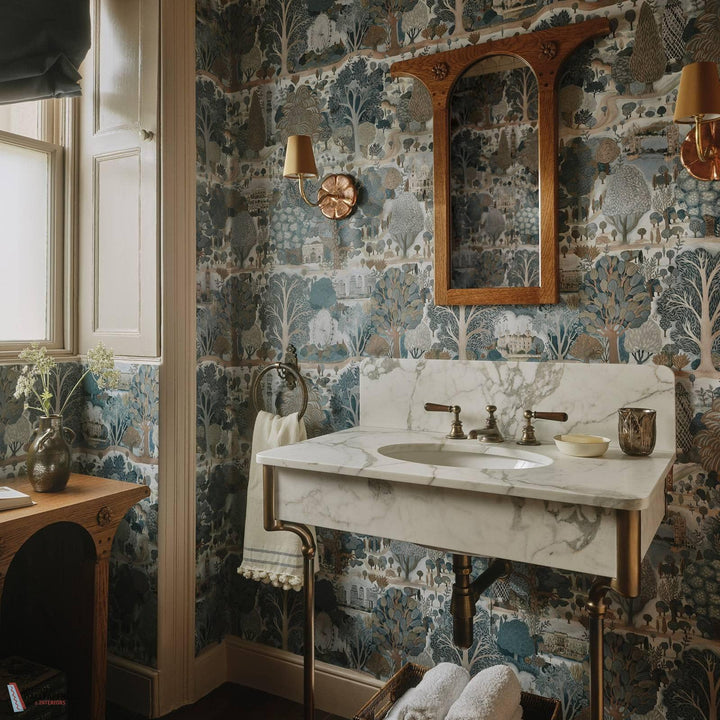 Utopia behang-House of Hackney-Selected Wallpapers-Interiors